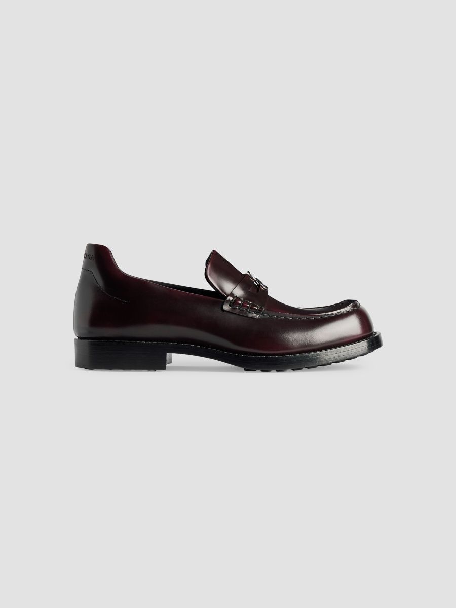 Balenciaga Women's Comfy Loafers - Dark Burgundy - Size 11