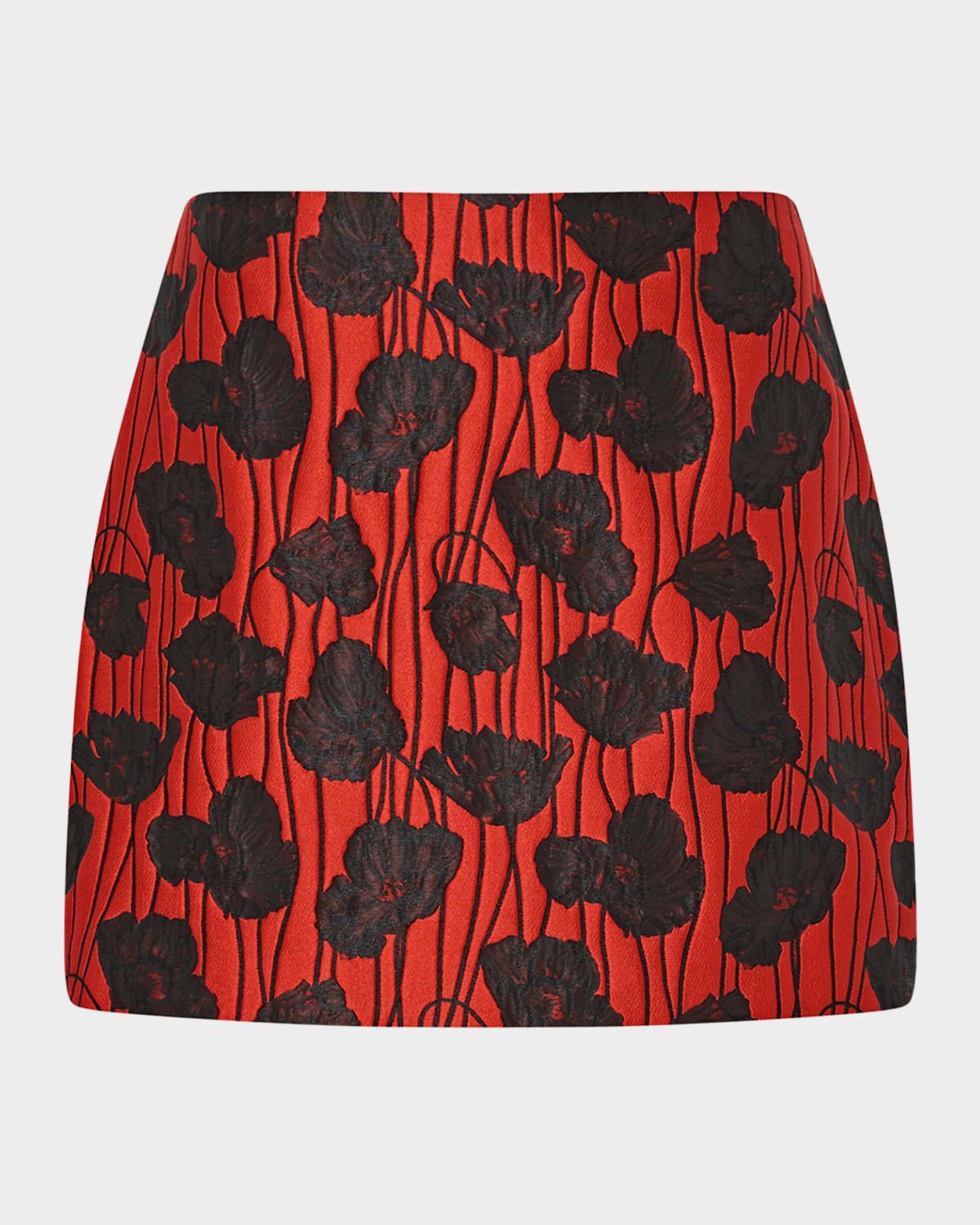 Poppy Jacquard Mini Skirt
