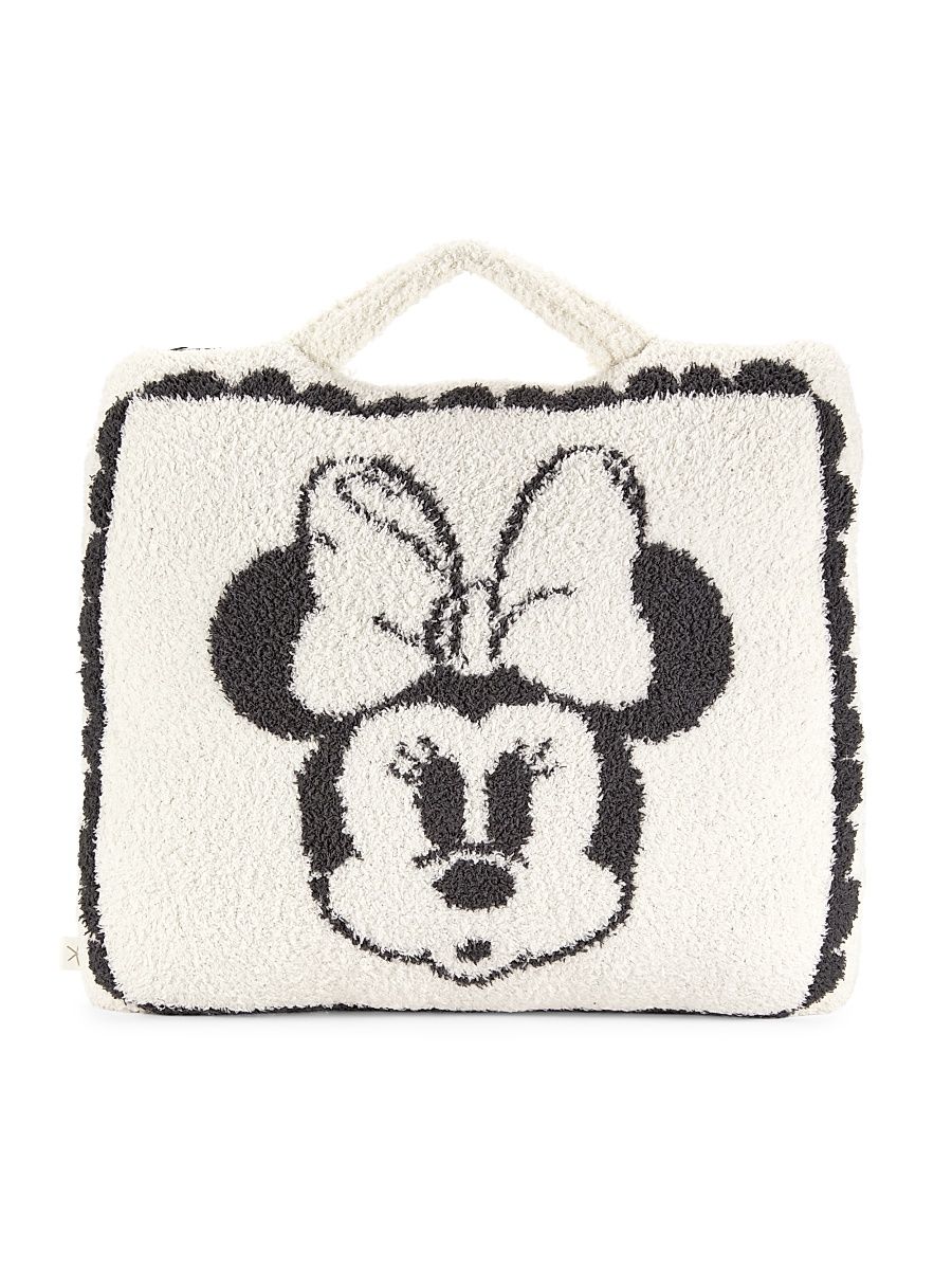 Cozychic Disney Minnie Mouse Pillow - Cream Multi