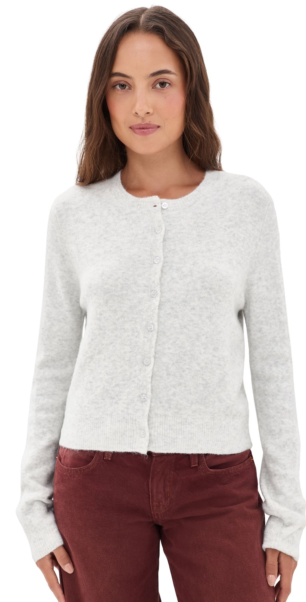 Z Supply Medina Cardigan Feather Grey S