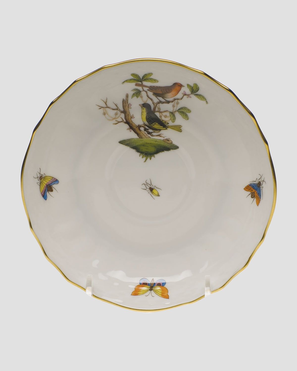 Rothschild Bird Motif 03 Canton Saucer