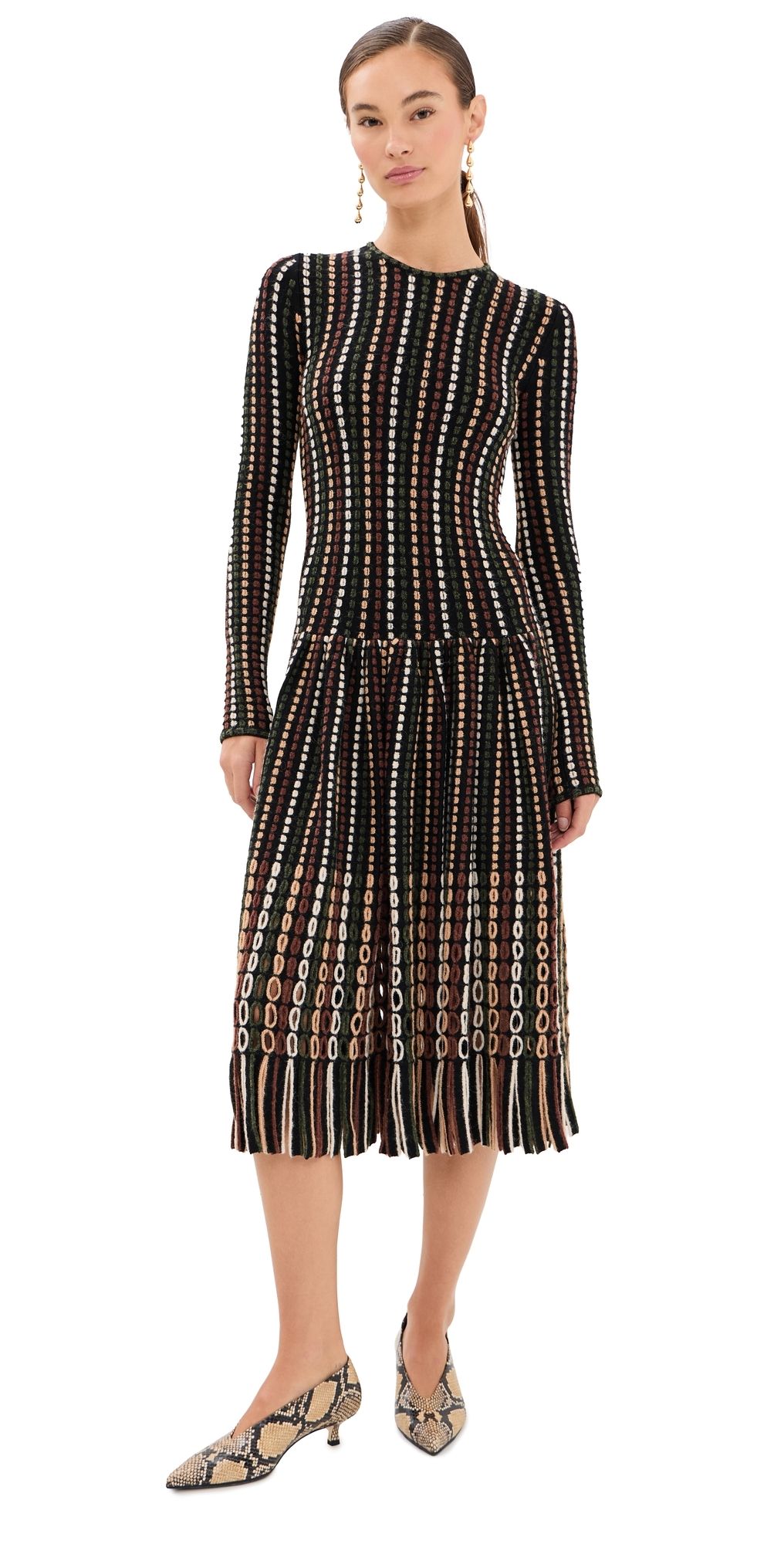 Ulla Johnson Adele Knit Dress Noctis L
