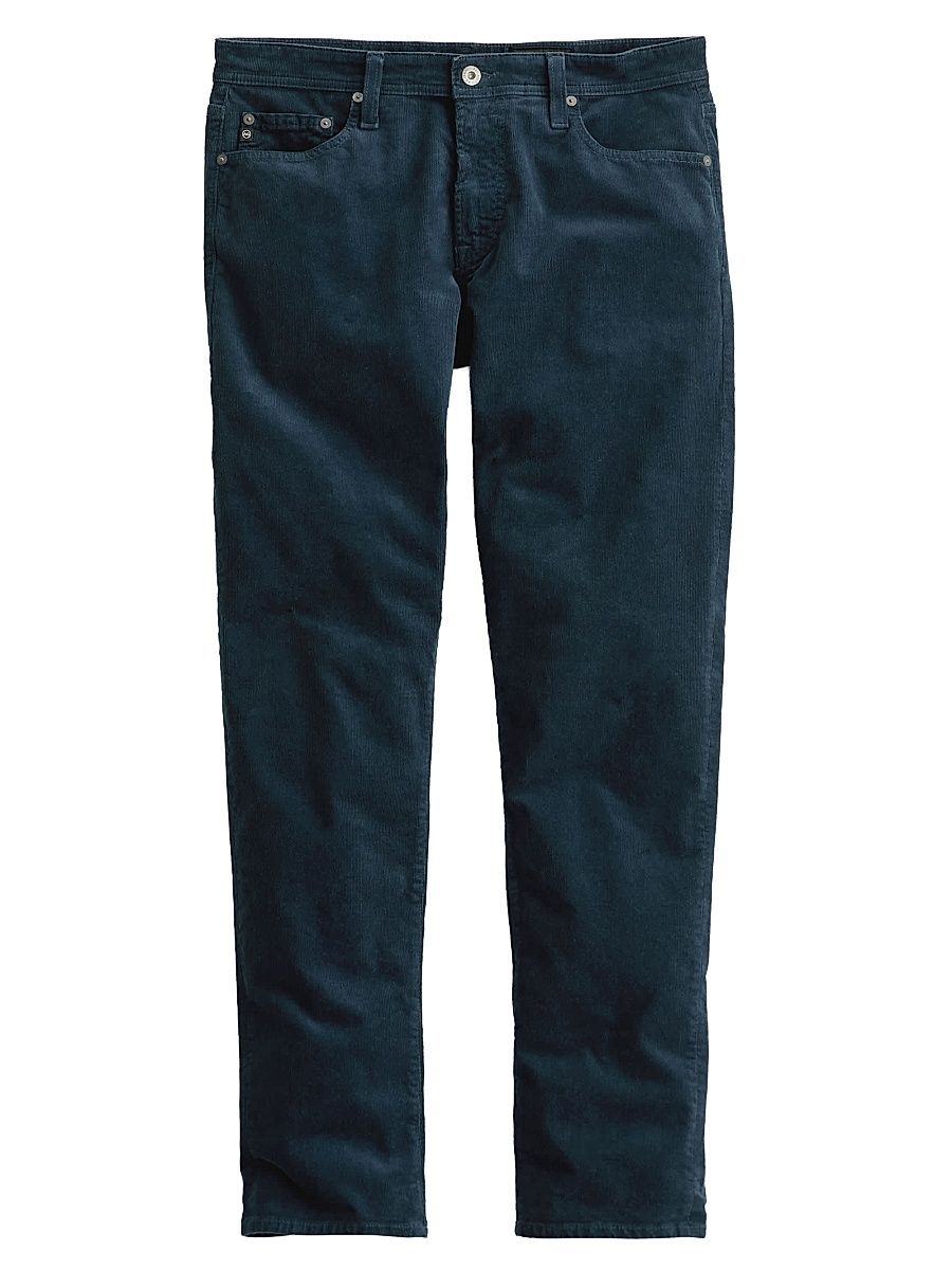 AG Jeans Men's Tellis Stretch Corduroy Pants - Midnight Chateau - Size 28