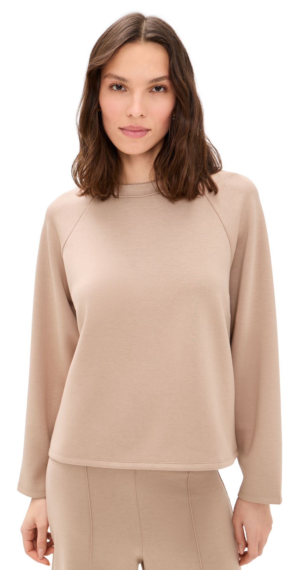 RIPLEY RADER Oversized Raglan Top Tan XS