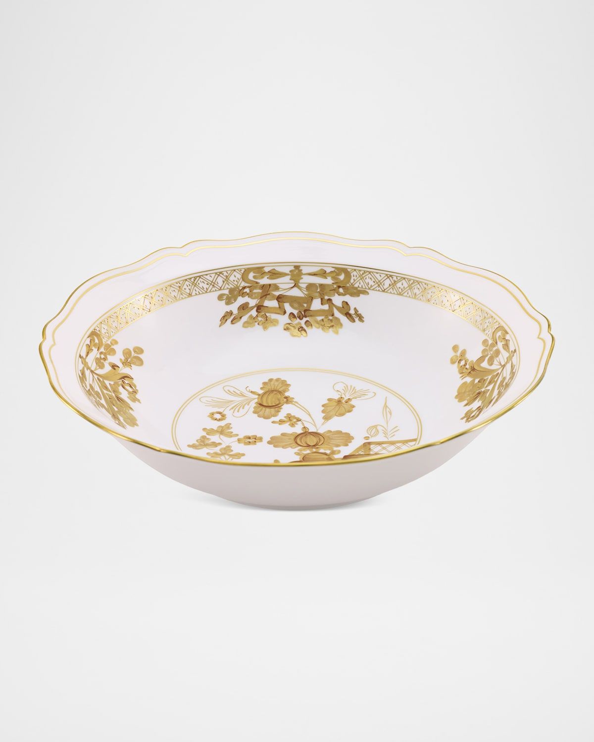 Oriente Italiano Aurum Deep Round Serving Bowl