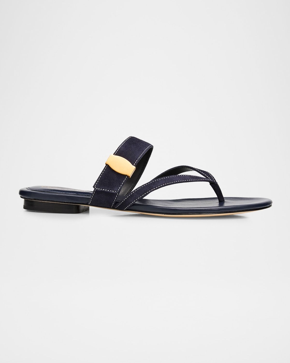 Salva Dash Suede Thong Sandals