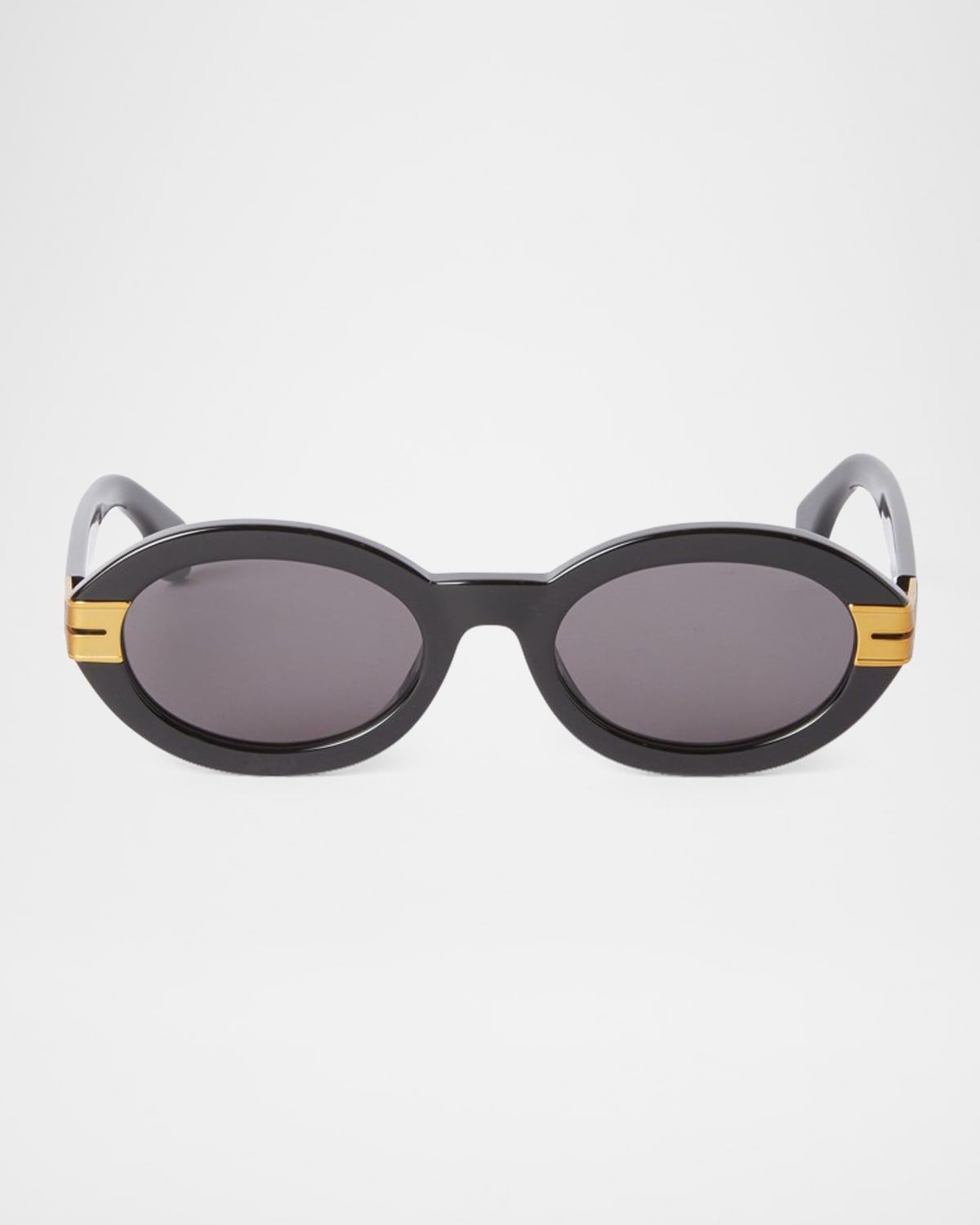 Harmony Oval Acetate Sunglasses