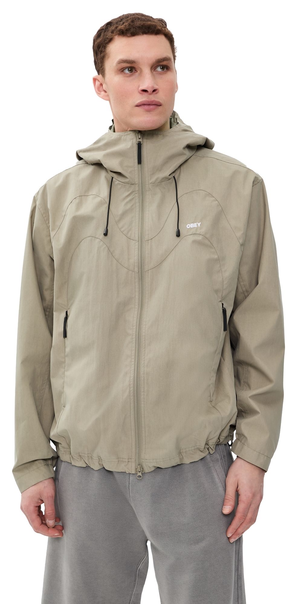 Obey Obey Sota Shell Jacket Mermaid M