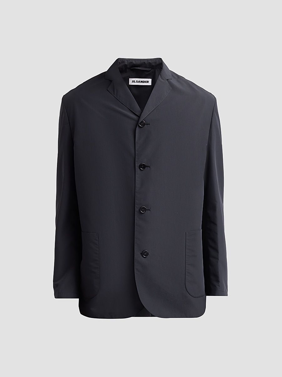 Jil Sander Men's Single-Breasted Sport Jacket - Black - Size 38