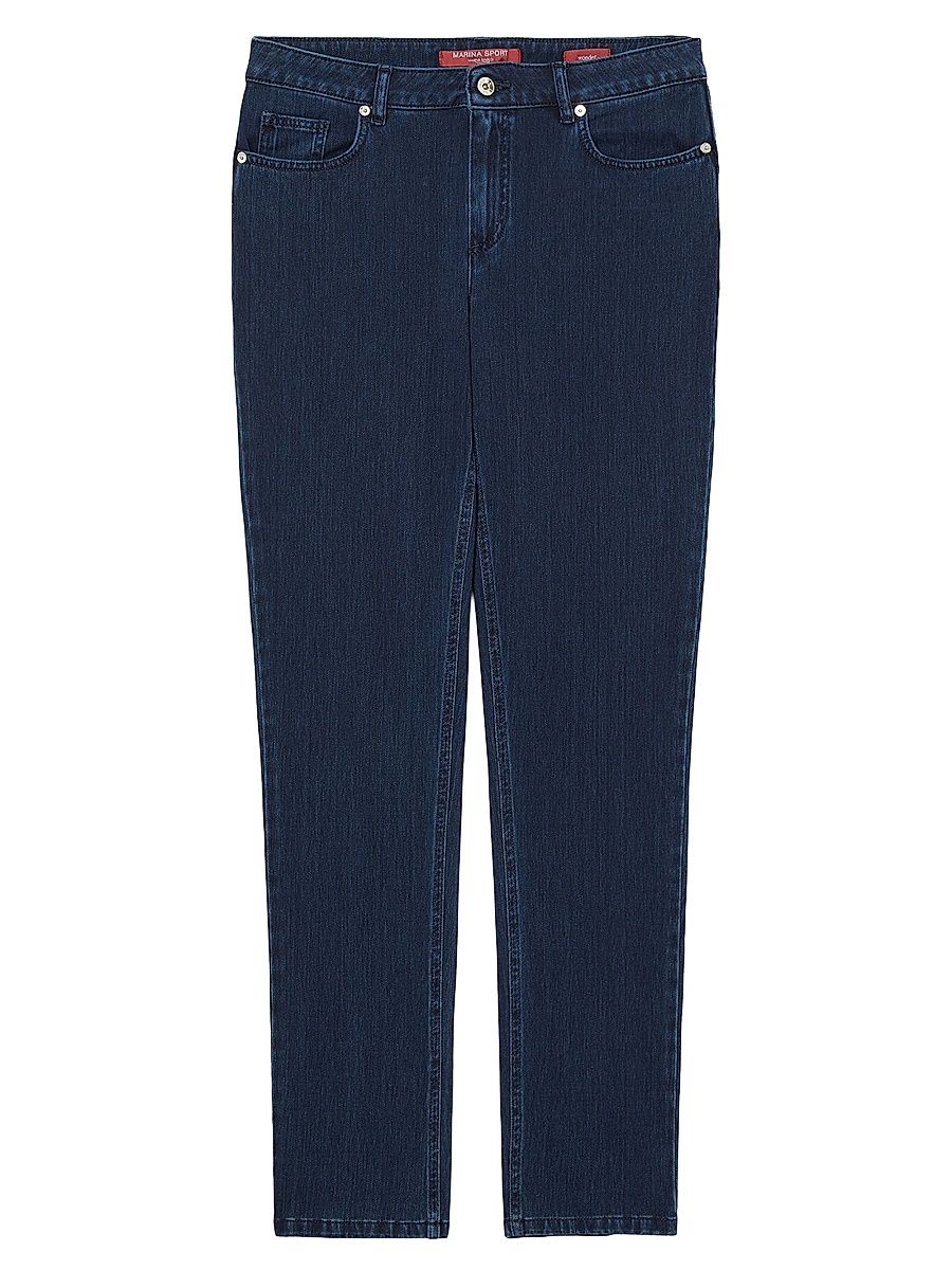 Women's Compact, Wonder Fit Denim Jeans - Midnightblue Medium Clean - Size 10