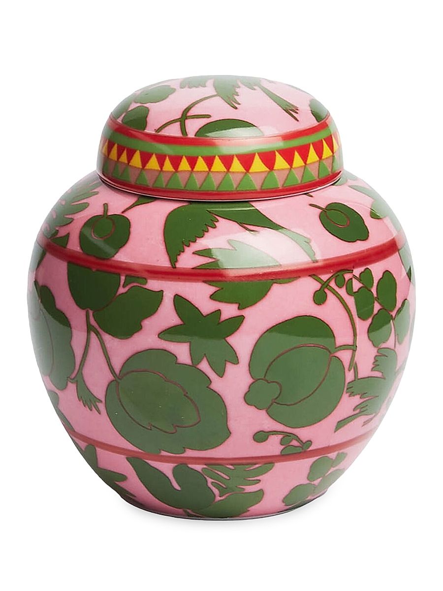 Tea Jar - Wildbird Green