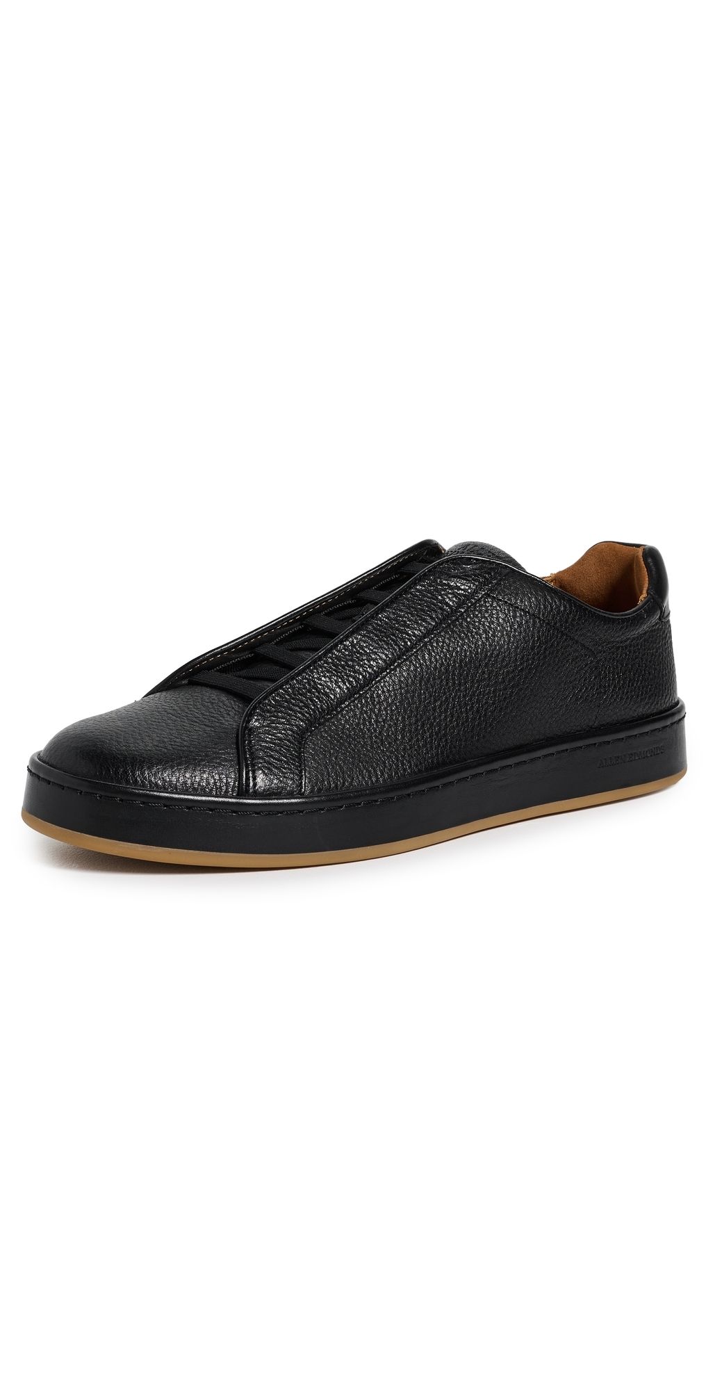 Allen Edmonds Banks Court Slip-On Stretch Lace Sneakers Black 11.5