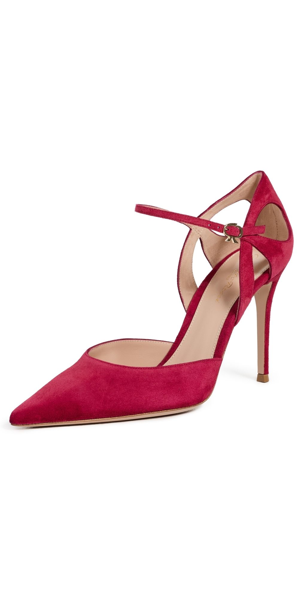 Gianvito Rossi Camoscio Heels Cosmo 38.5