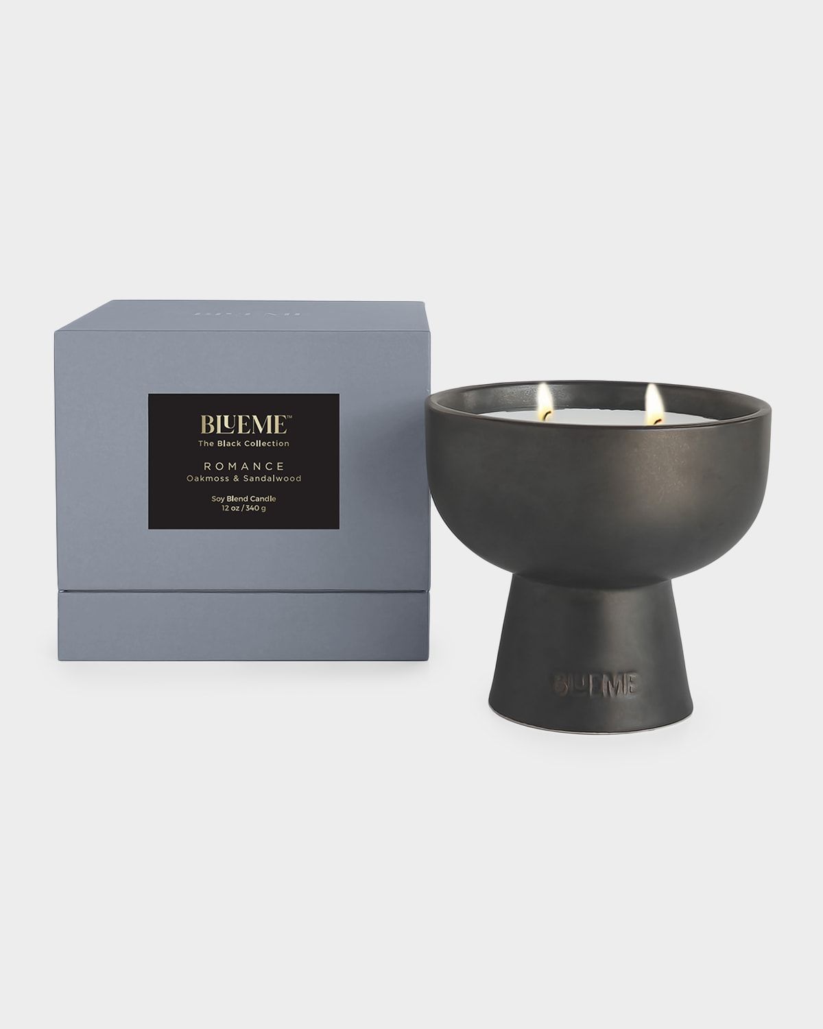 BLK Romance Medium Candle - Oakmoss & Sandalwood