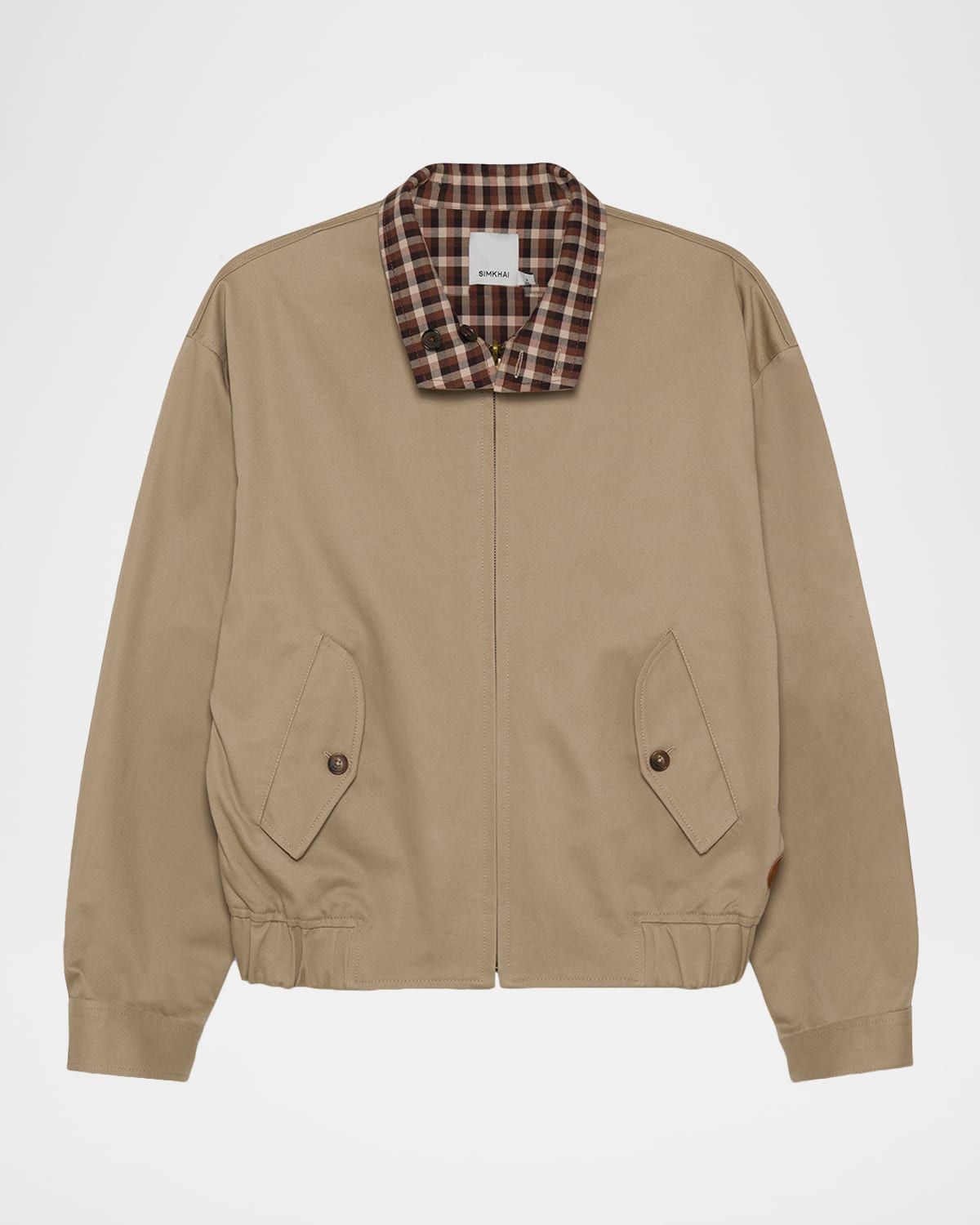 Men & apos;s Harrington Cotton Check-Lined Jacket