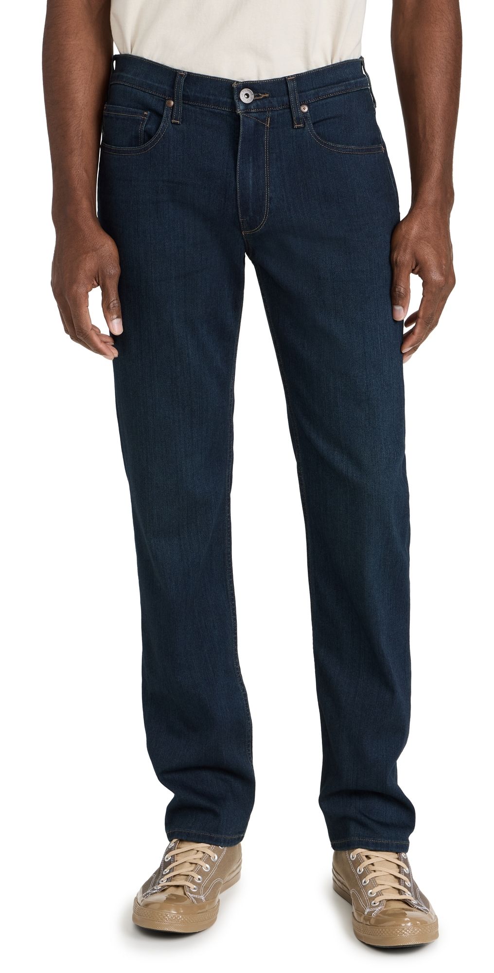PAIGE Normandie Transcend Straight Jeans Cellar 36
