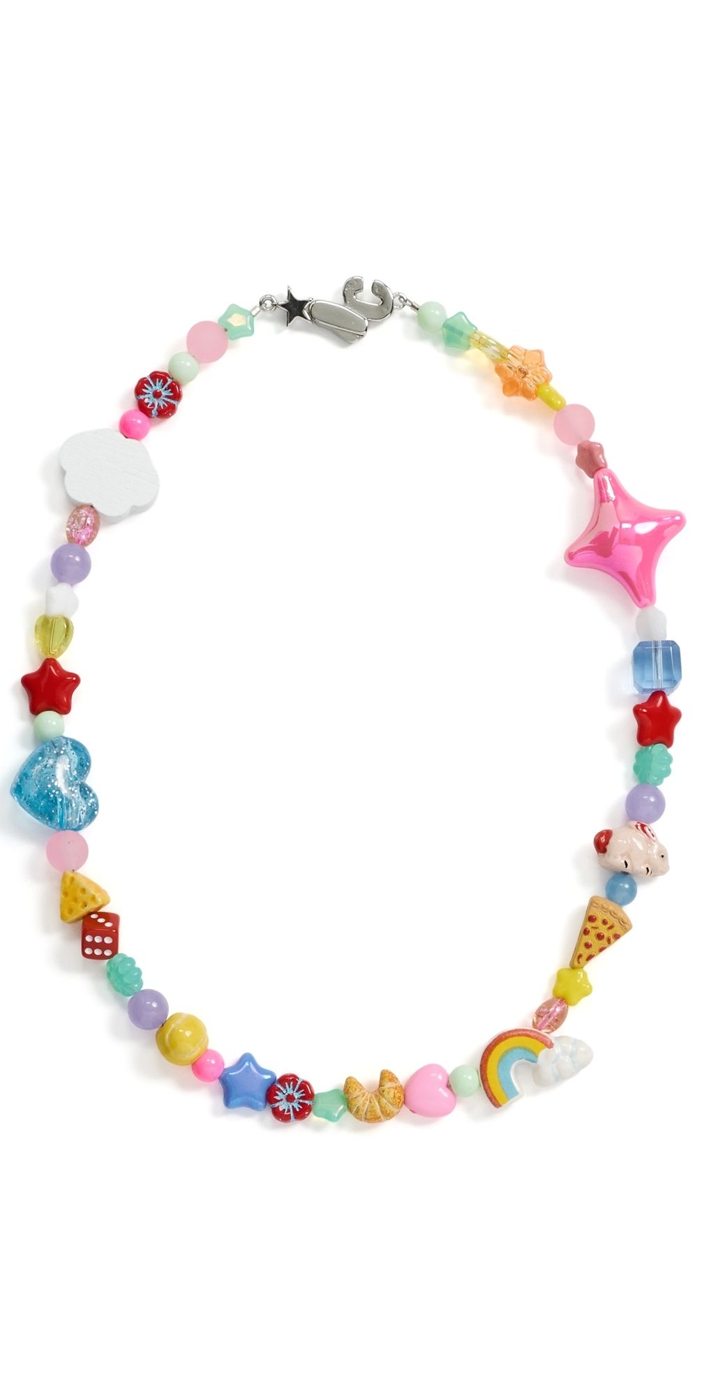 Ian Charms The Cloud 10 Necklace Multi One Size