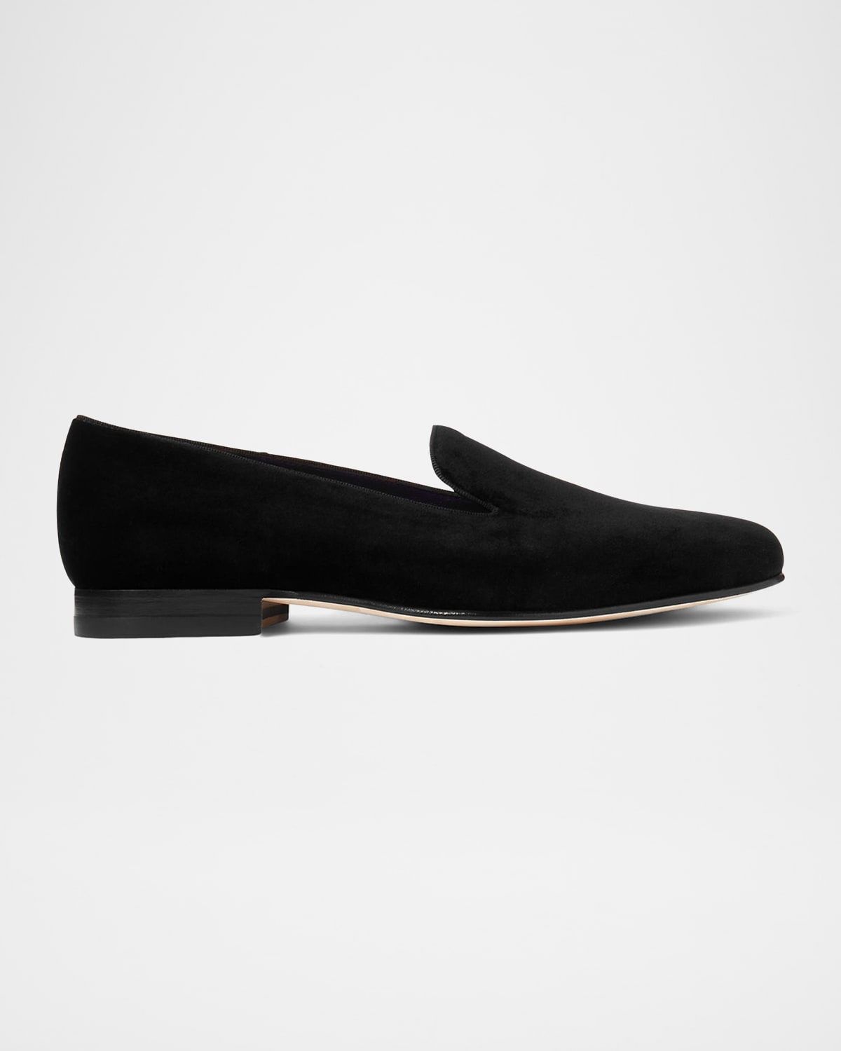 Men & apos;s Alonzo Velvet Loafers