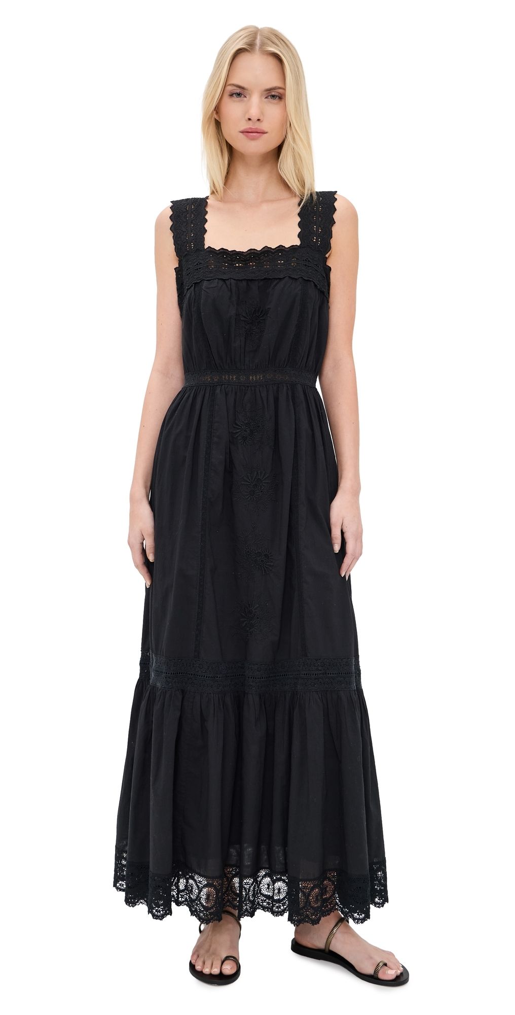 XIRENA Anita Dress Black XS