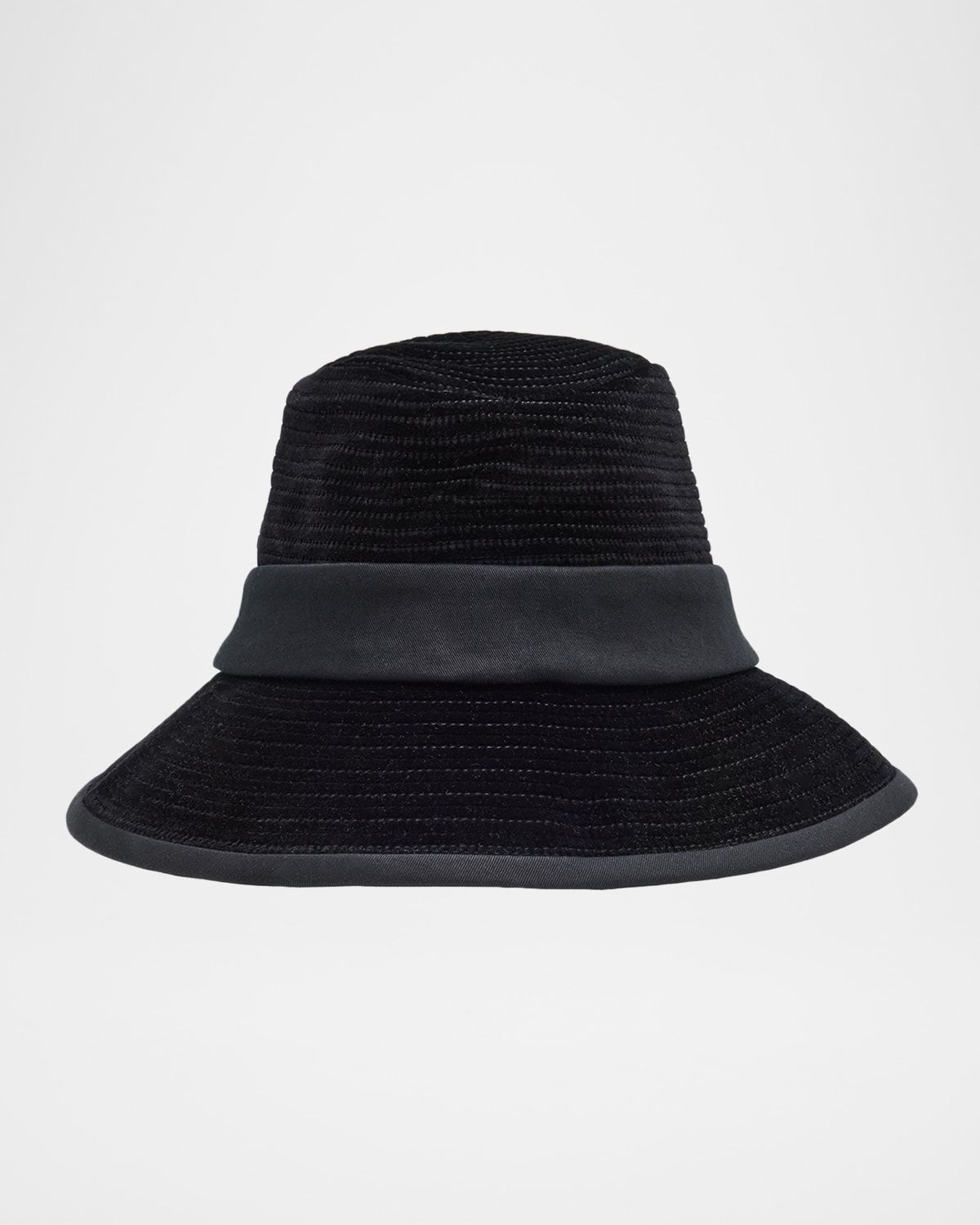 VLogo Signature Cotton Fedora Hat