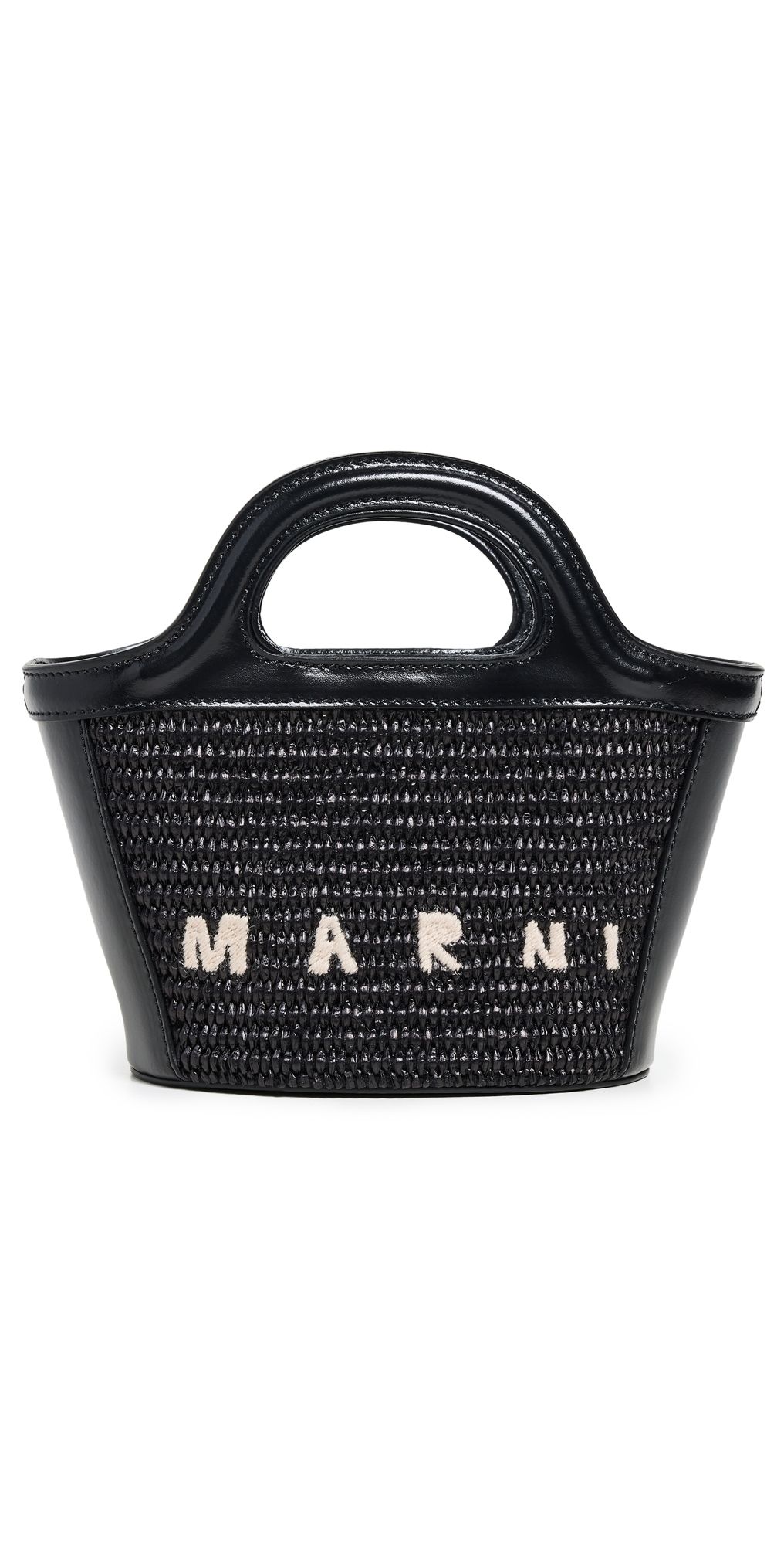 Marni Tropicalia Micro Tote Black One Size