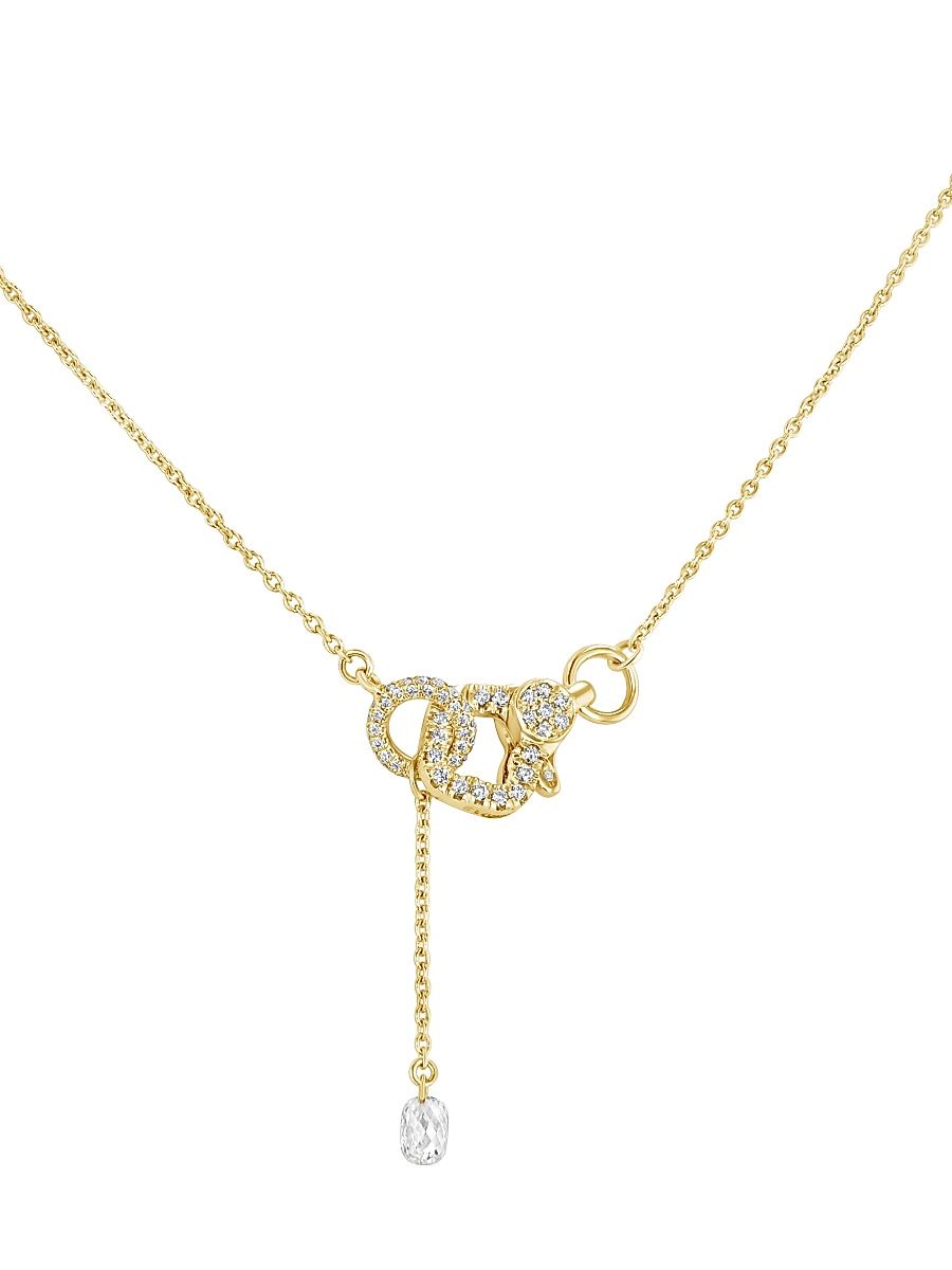 Women's Ethereal 18K Yellow Gold & 0.32 TCW Diamond Chain Necklace - Yellow Gold