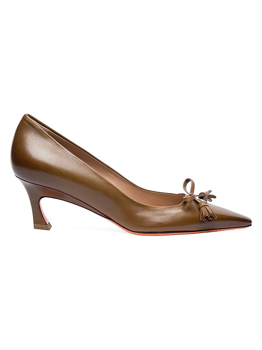Women's Adri 55MM Leather Pumps - Light Brown - Size 10