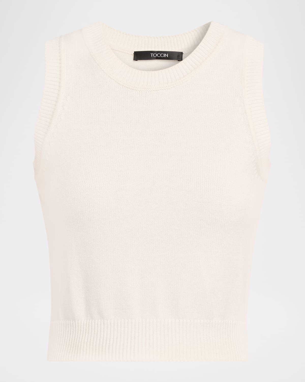Maci Cotton-Cashmere Tank Top