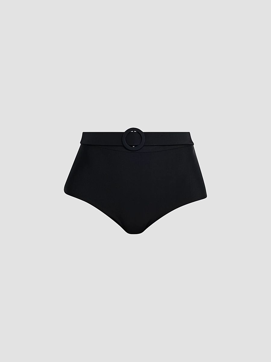 Women's Danica Bikini Bottom - Black - Size XL