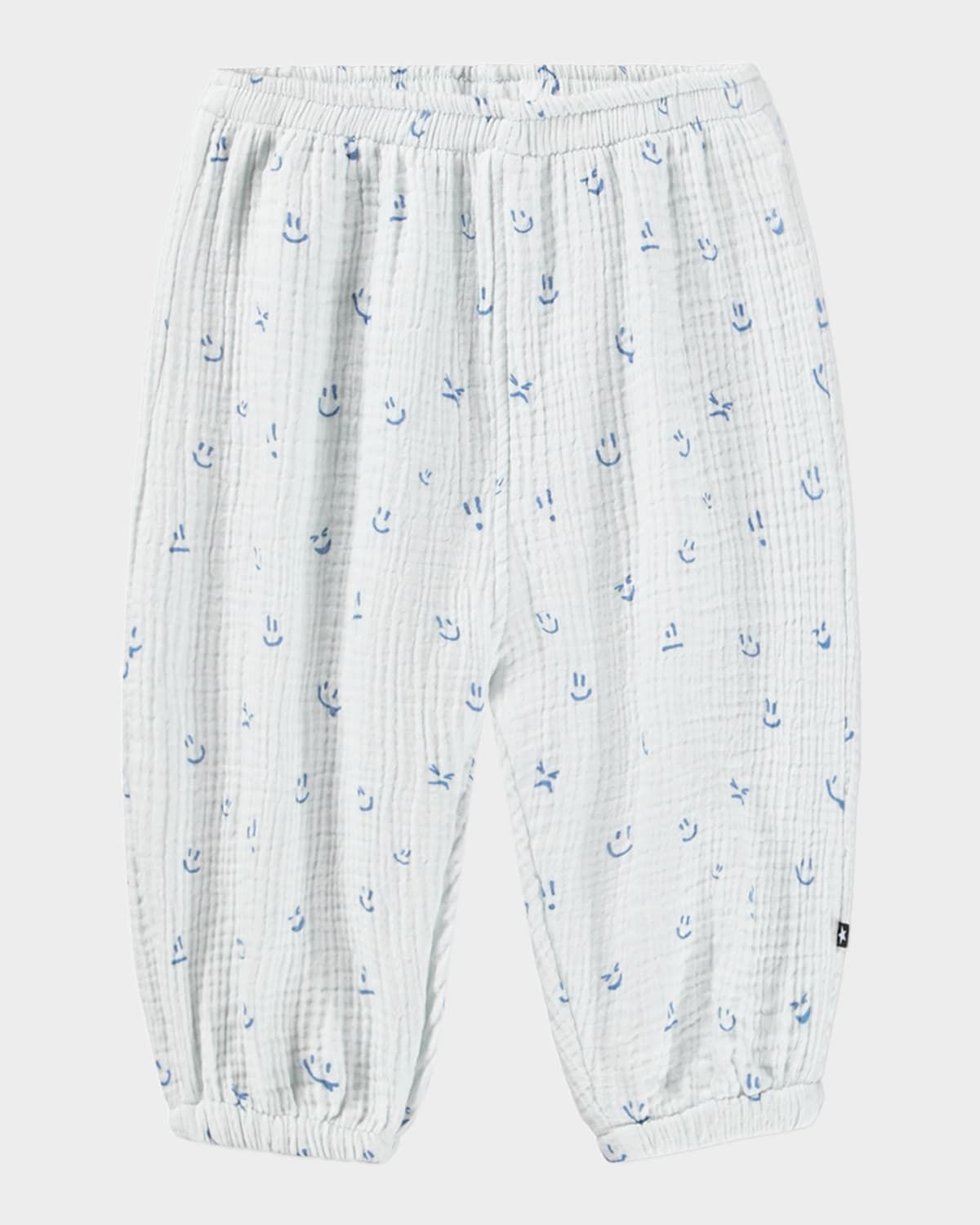 Boy & apos;s Serene Printed Organic Cotton Pants, Size 6M-4