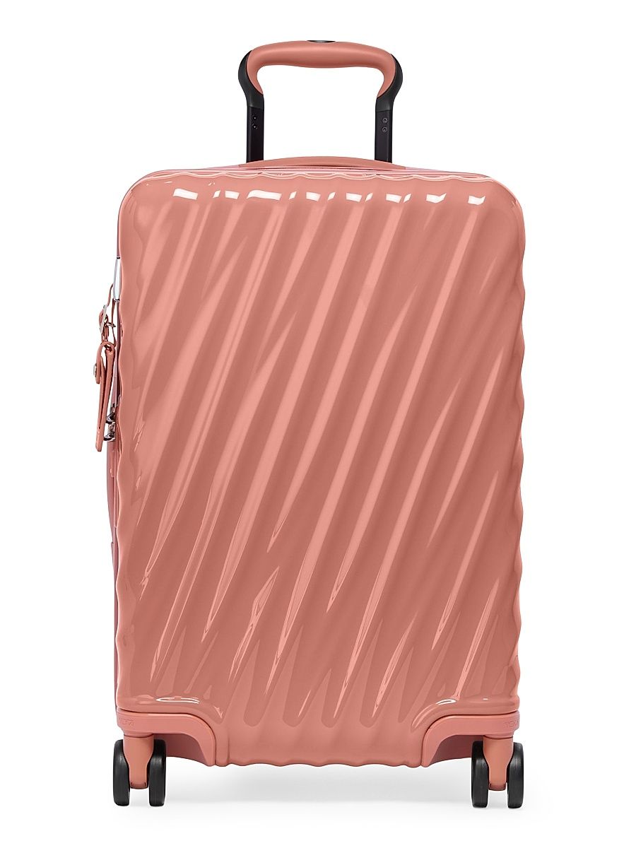 Men's 19 Degree 21.75" International Expandable Spinner Carry-On Suitcase - Pink Clay