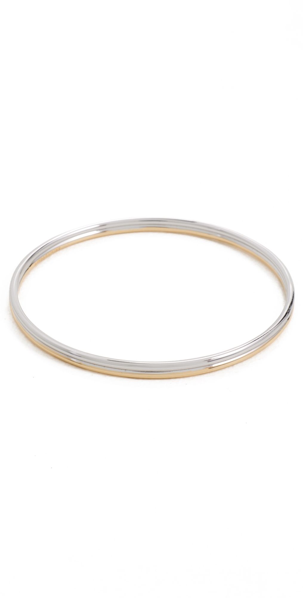 Jennifer Fisher Thread Bangle Two-Tone One Size