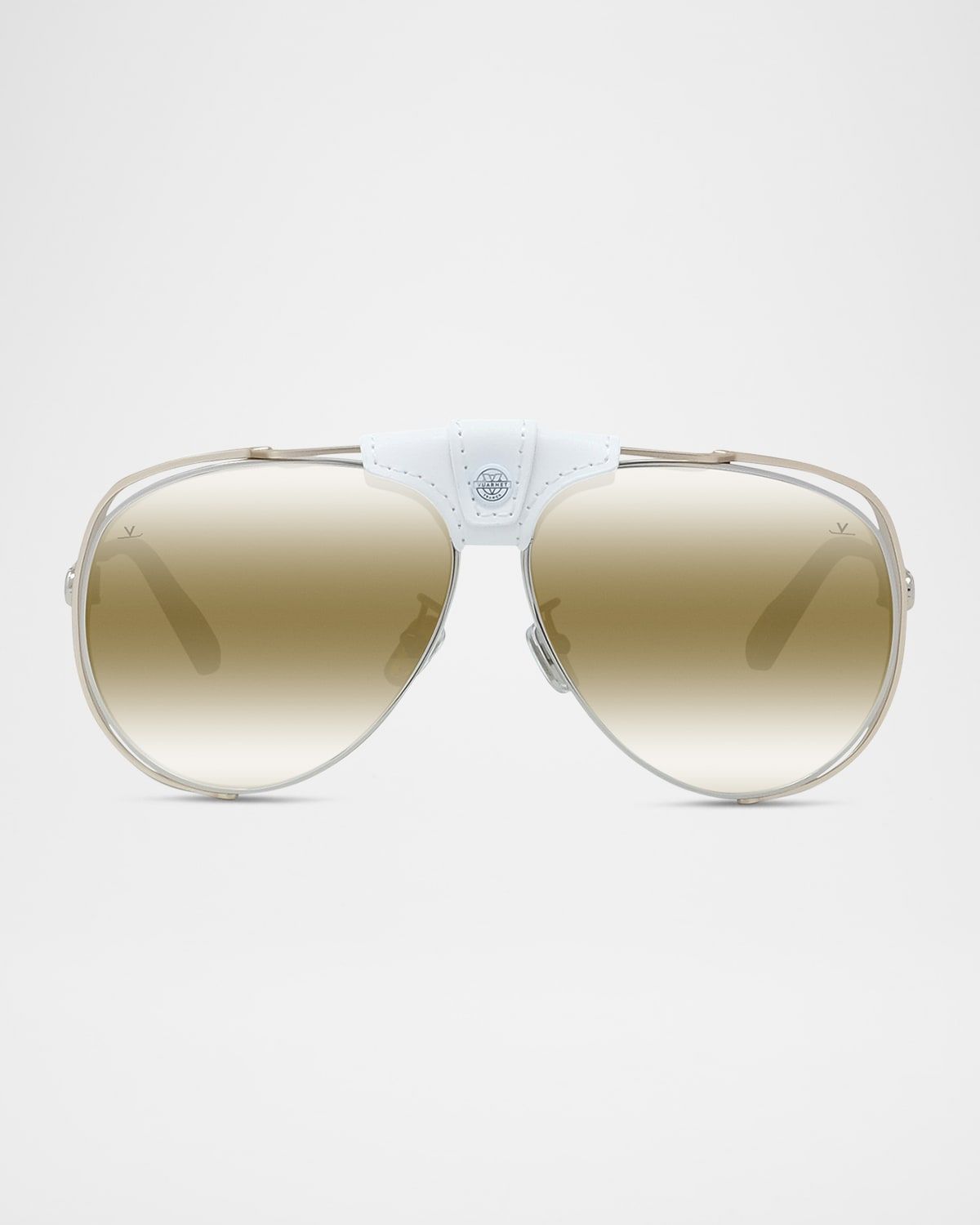 Men & apos;s Arctic Titanium Aviator Sunglasses