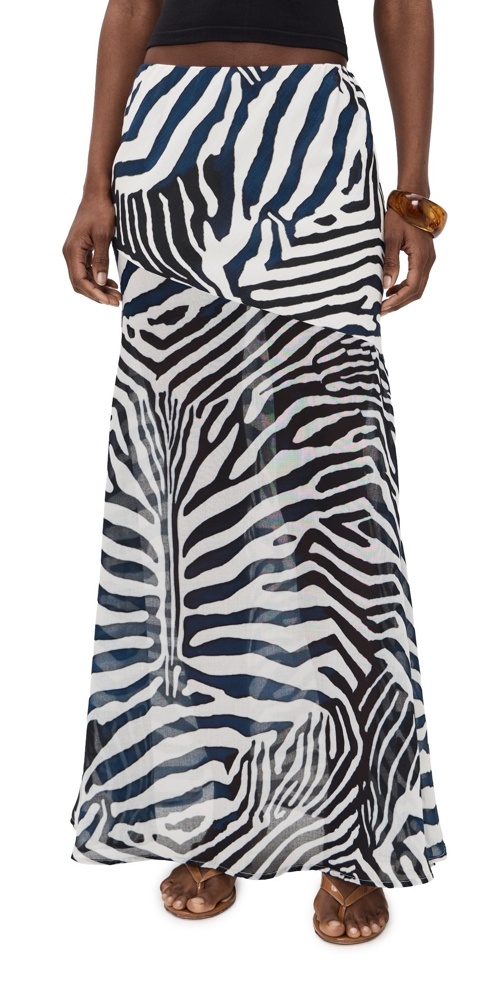 Seven Wonders Sahara Low Waisted Maxi Skirt Sahara Black XS