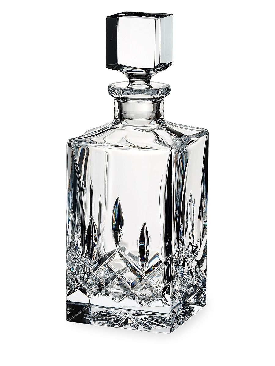 Lismore Crystal Square Decanter