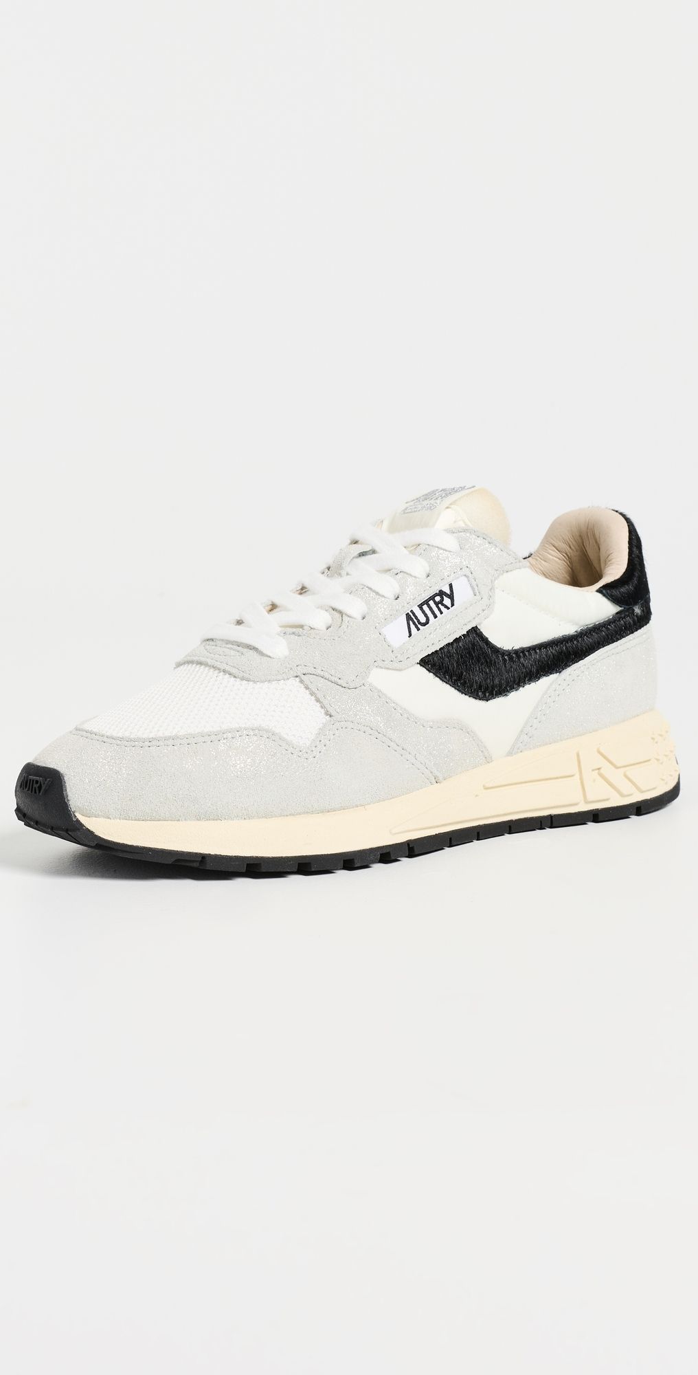 Autry Reelwind Low Sneakers Silver/White/Black 40