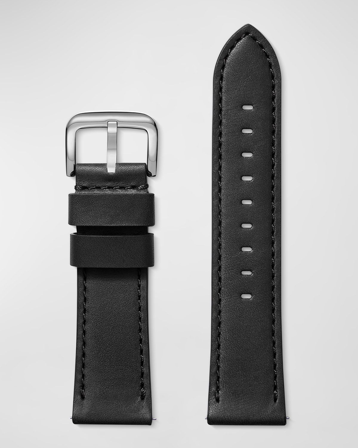 Men & apos;s Leather Watch Strap, 24mm