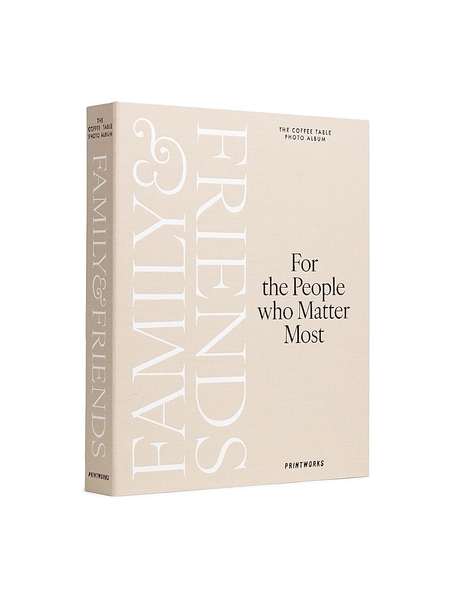 Photo Album - Family and Friends - Beige