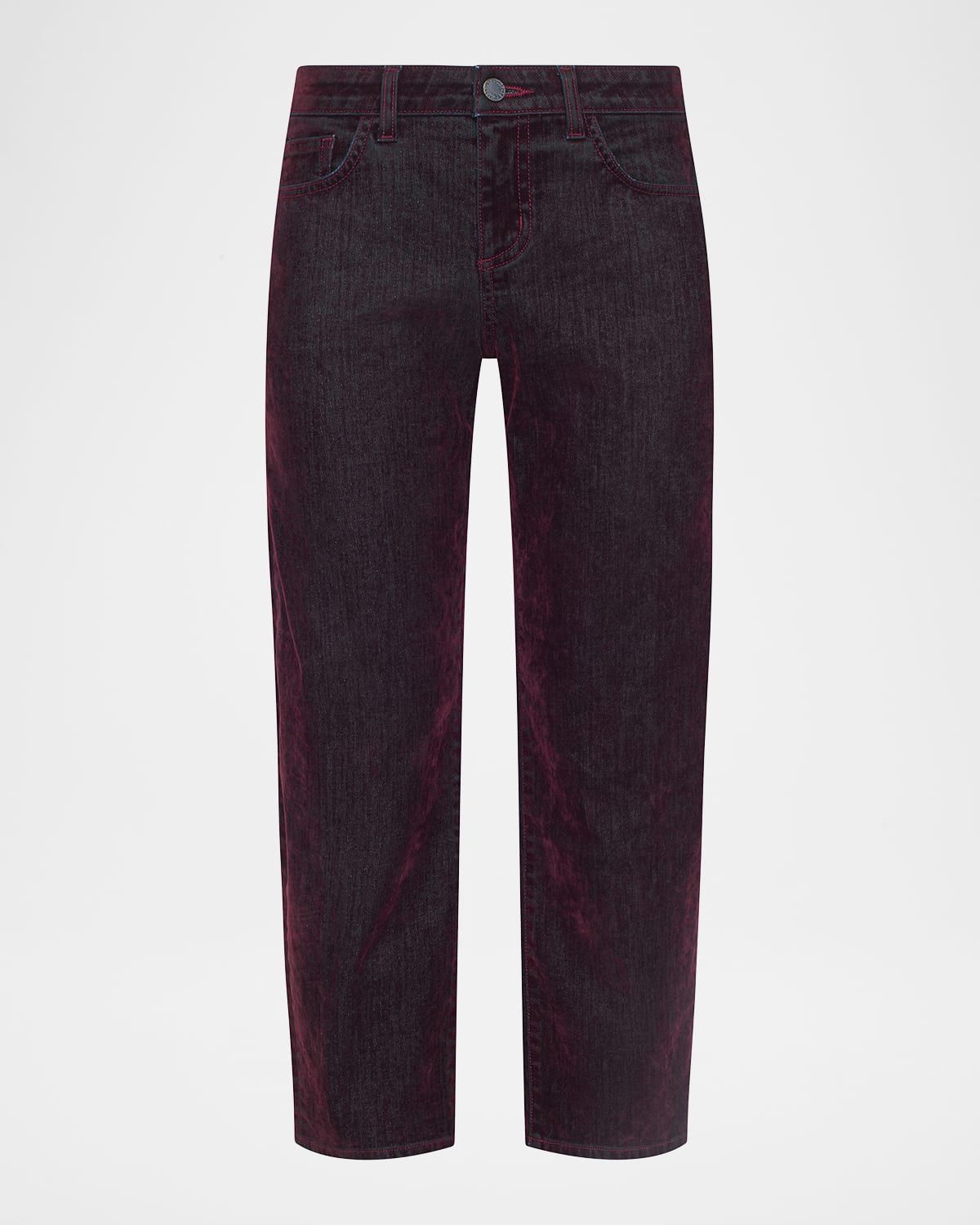 Dolores Mid-Rise Barrel Jeans