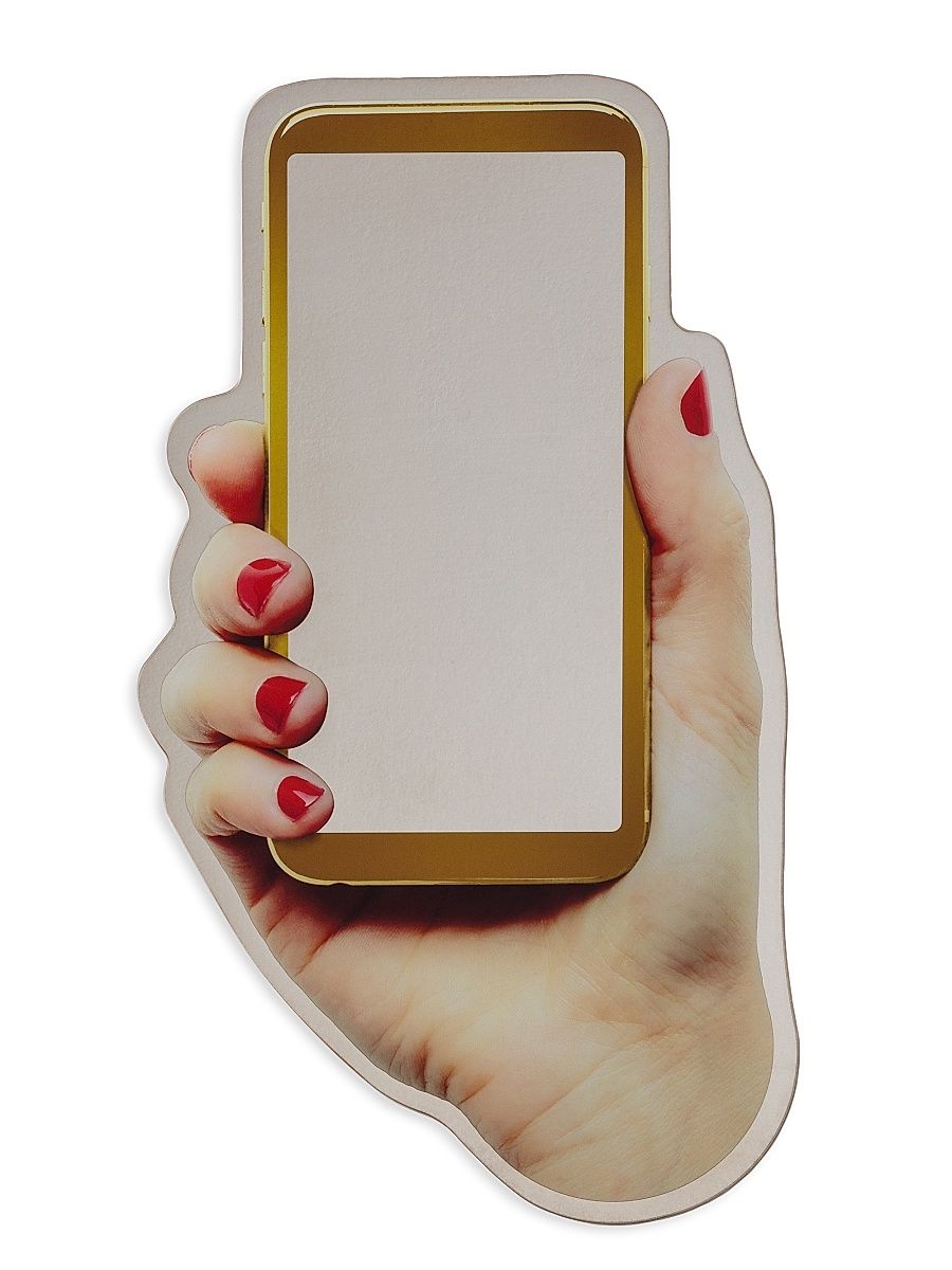 Toilet Paper Selfie Mirror