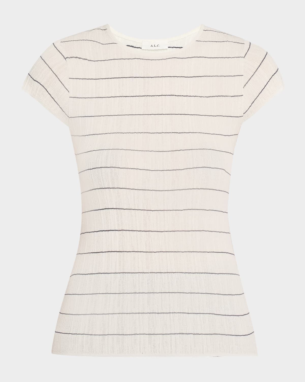 Sam Stripe Crewneck Tee