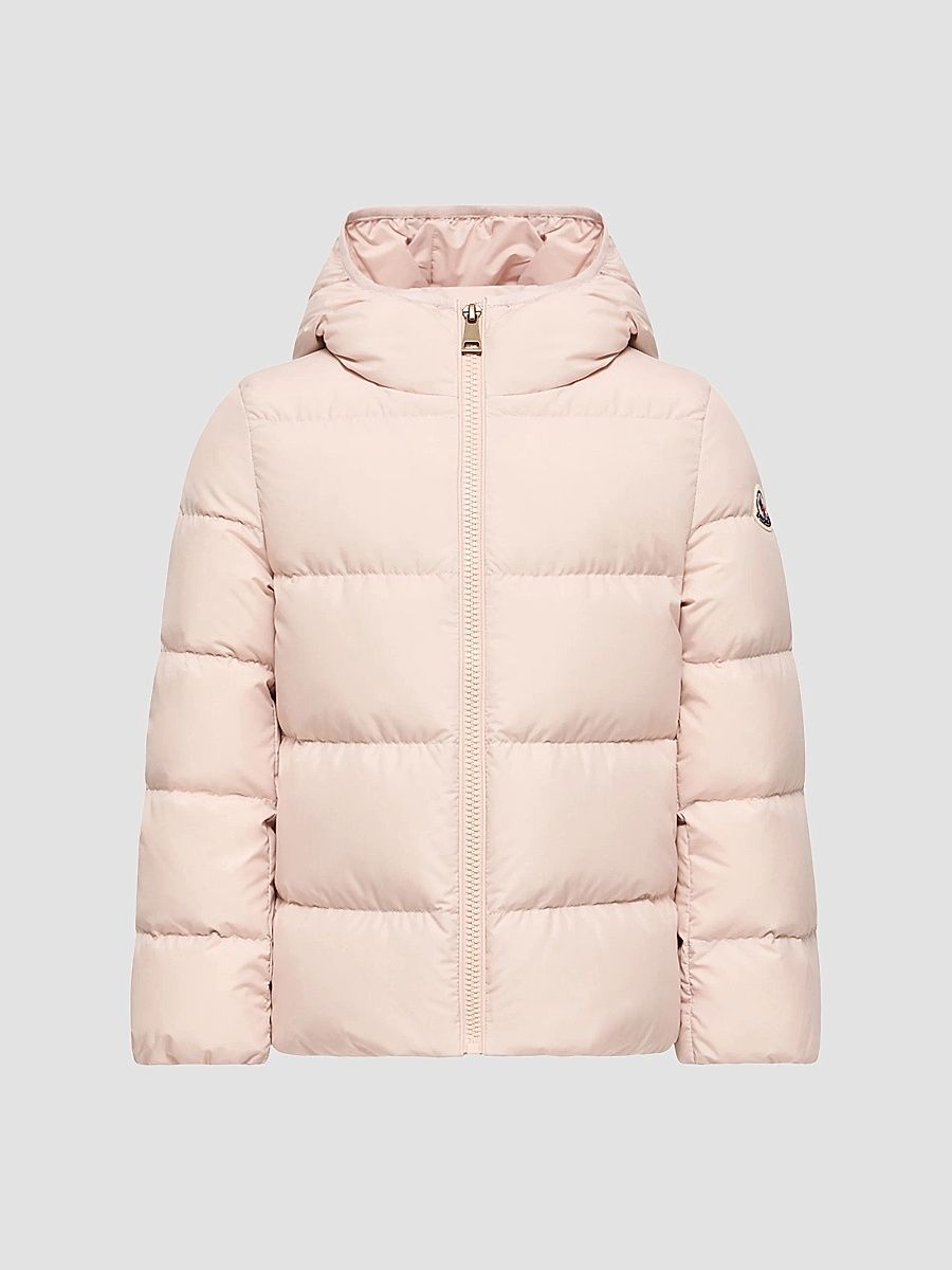 Moncler Girl's Girl's Beulah Puffer Jacket - Light Pink - Size 8