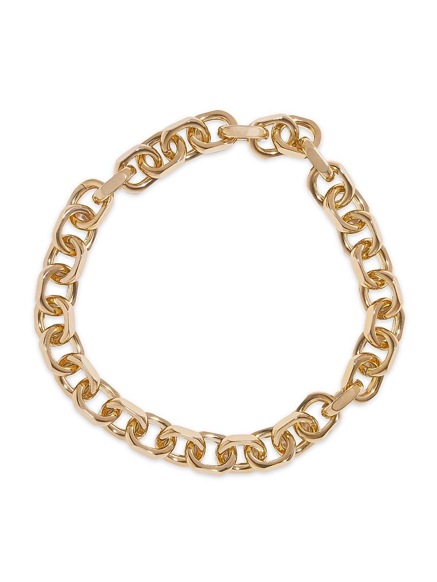 Women's City Link Chain Necklace - Gold