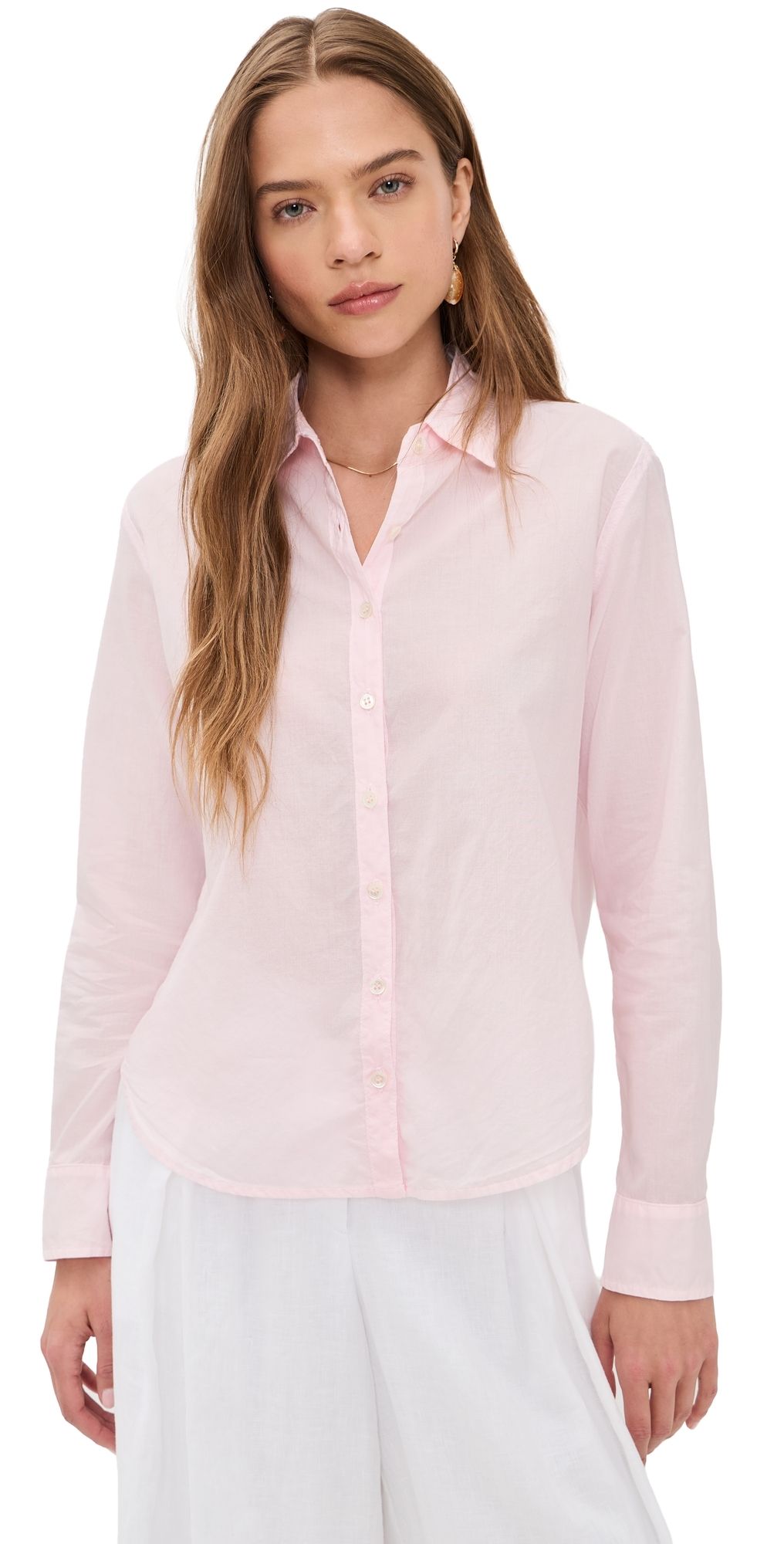 XIRENA Bowie Shirt Pale Rose XS