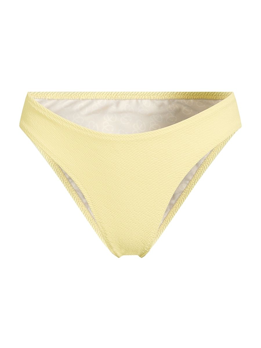 Women's The Eva Bikini Bottom - Custard - Size XS