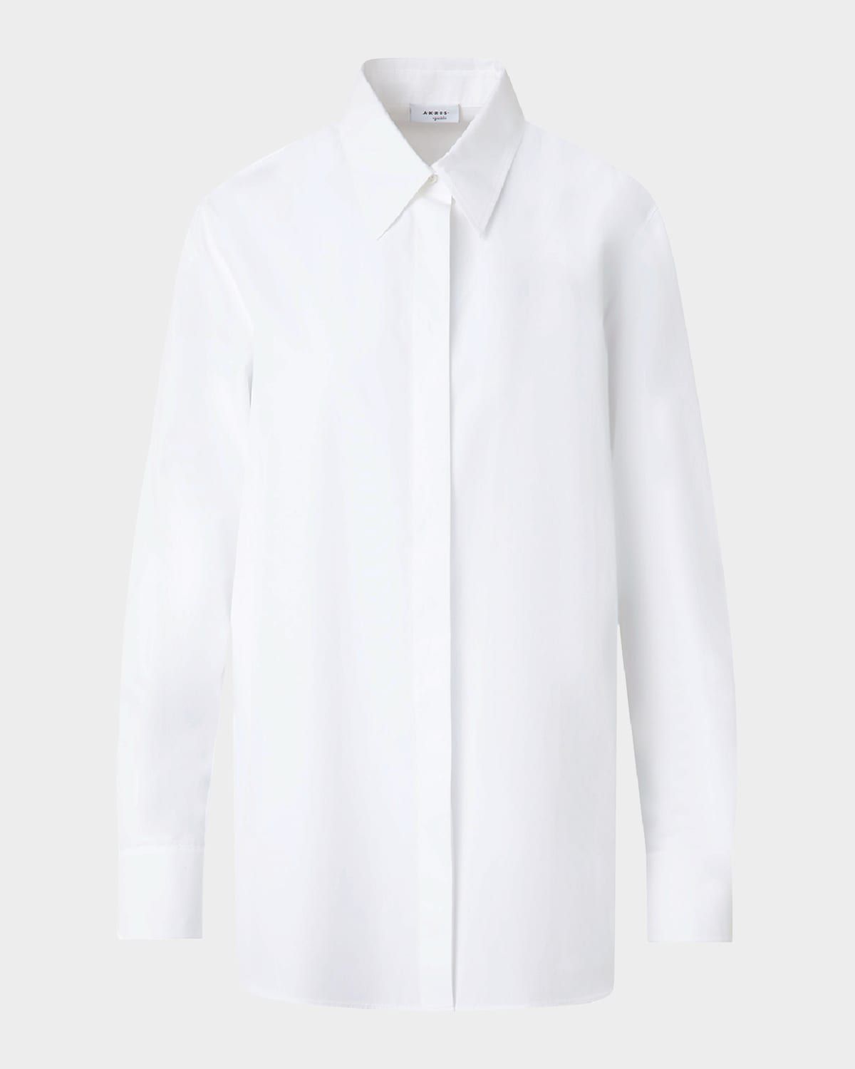 Tunic Cotton Poplin Blouse