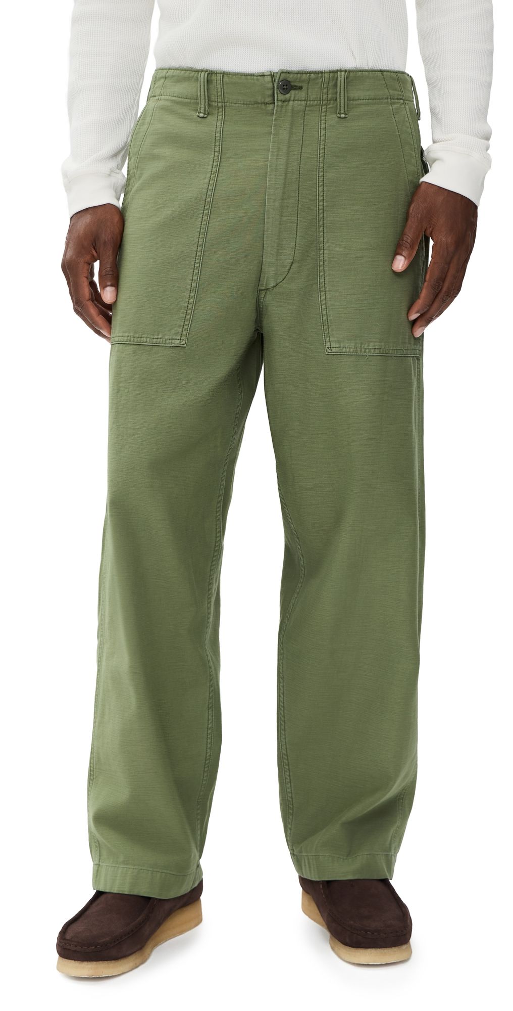 Polo Ralph Lauren Relaxed Reverse Sateen Field Pants 32 Garden Trail 34