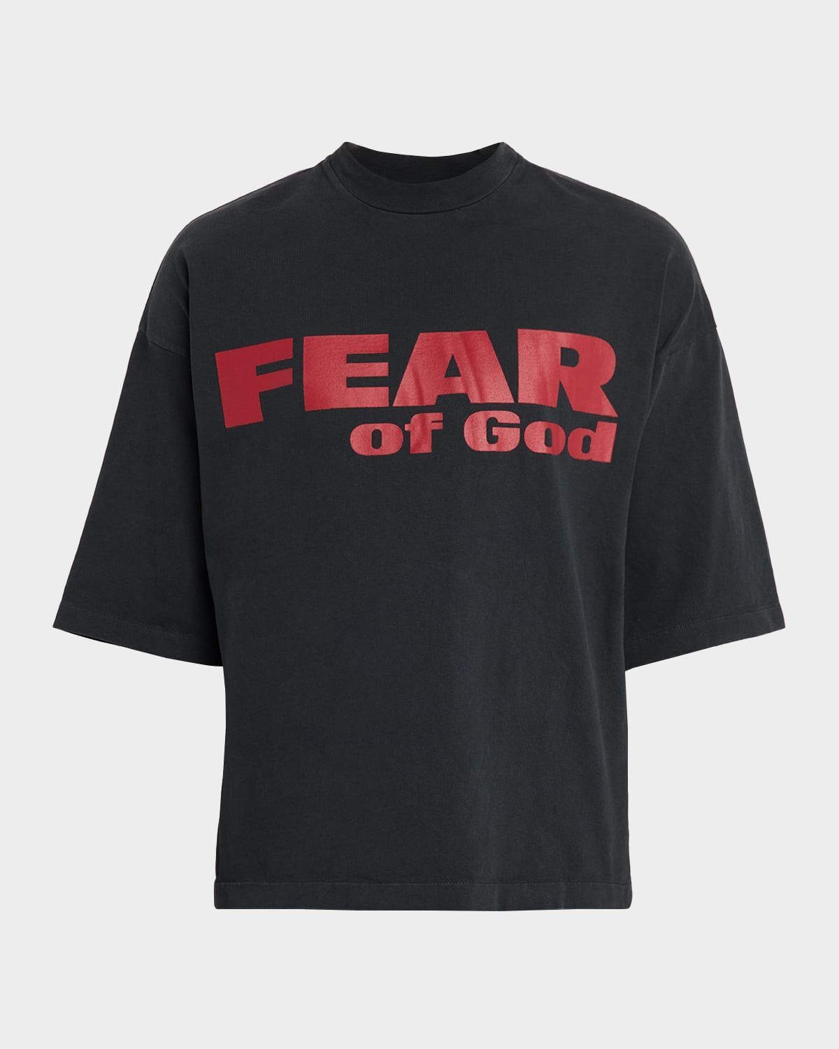 Men & apos;s Cotton Fear Is Gone Crewneck T-Shirt