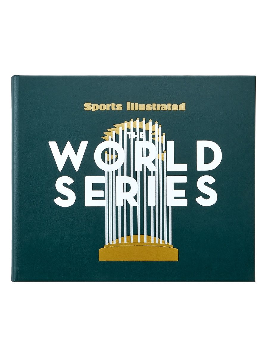 Graphic Image The World Series Leather-Bound Book - Green