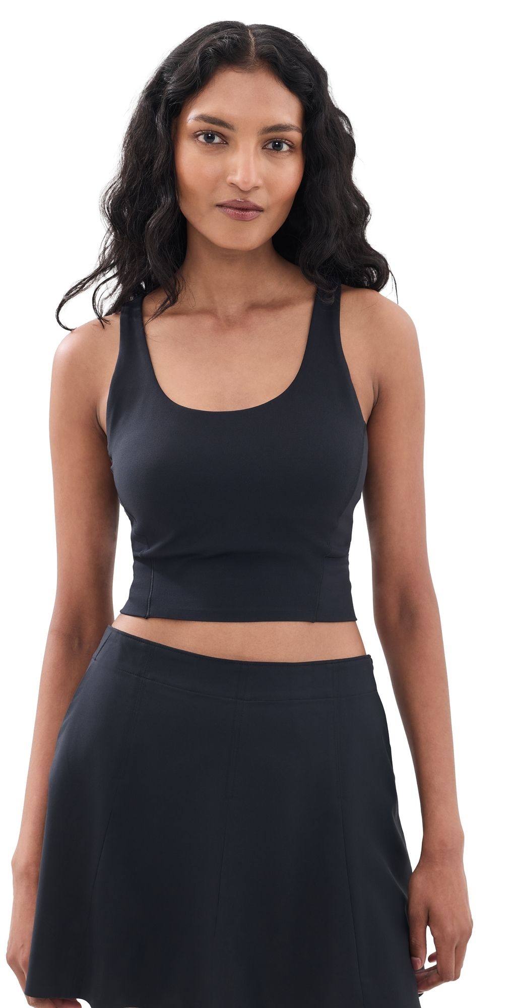 Rhone Revive Scoop Longline Bra Pure Black XL